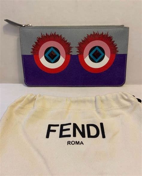 fendi monster pochette|fendi pants.